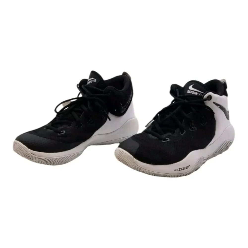 Nike Zoom Rev 2017 Black White Basketball Shoes 852423-001 Youth 6.5 / Men’s 6